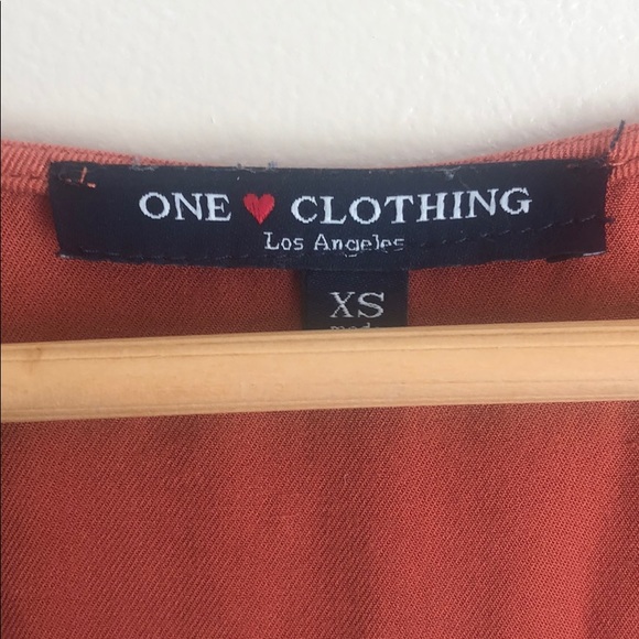 Coral Button-Down Dress - Picture 4 of 5